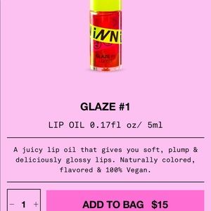 Innbeauty project lip oil